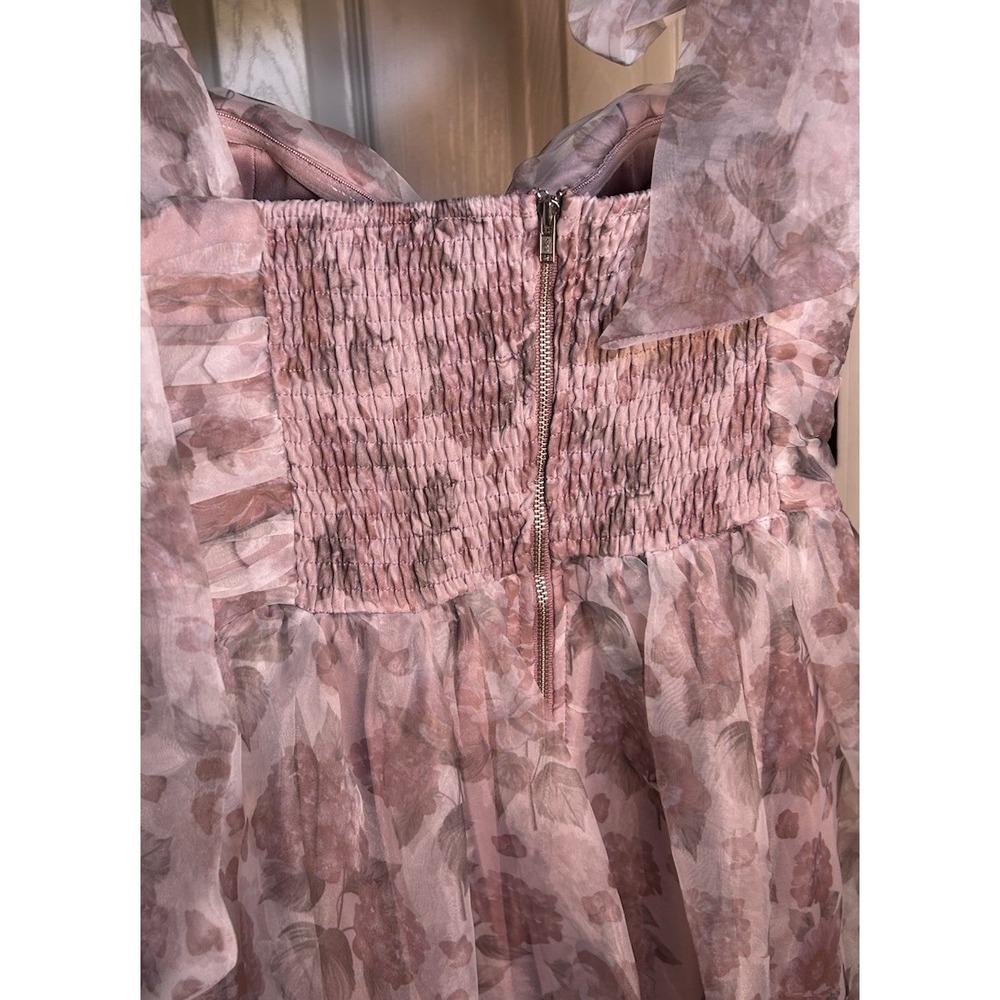 $139 Petal and Pup Women's Floret Midi Dress Medium - Picture 8 of 11